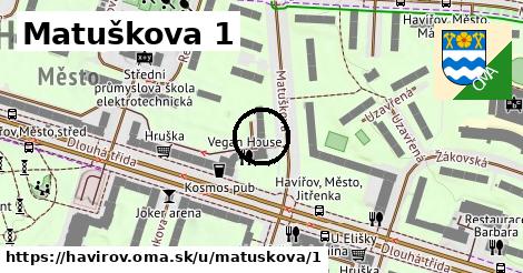 Matuškova 1, Havířov