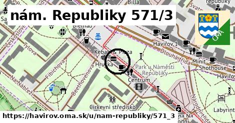 nám. Republiky 571/3, Havířov