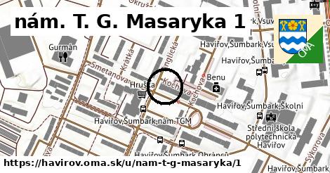 nám. T. G. Masaryka 1, Havířov