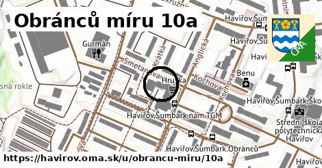 Obránců míru 10a, Havířov