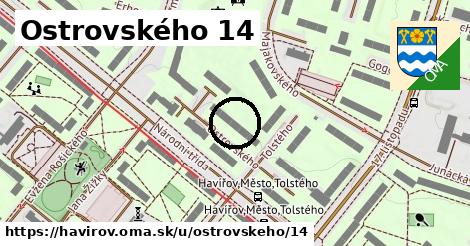 Ostrovského 14, Havířov