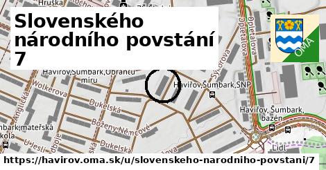 Slovenského národního povstání 7, Havířov