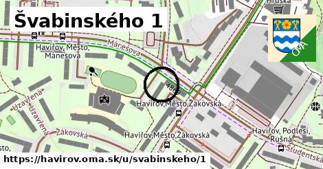 Švabinského 1, Havířov