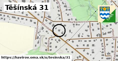 Těšínská 31, Havířov