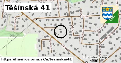 Těšínská 41, Havířov