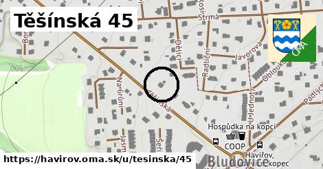 Těšínská 45, Havířov