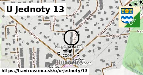 U Jednoty 13, Havířov