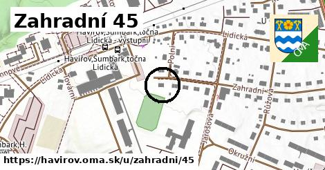 Zahradní 45, Havířov