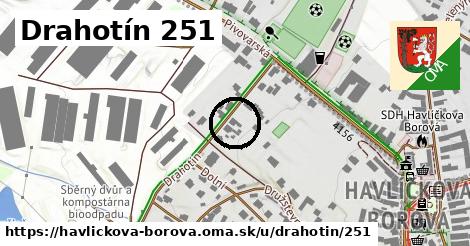 Drahotín 251, Havlíčkova Borová
