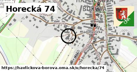 Horecká 74, Havlíčkova Borová