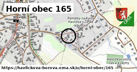 Horní obec 165, Havlíčkova Borová