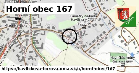 Horní obec 167, Havlíčkova Borová