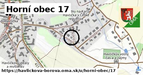 Horní obec 17, Havlíčkova Borová