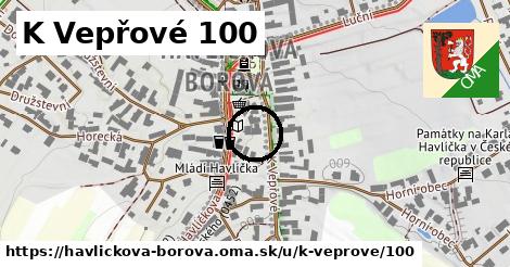 K Vepřové 100, Havlíčkova Borová