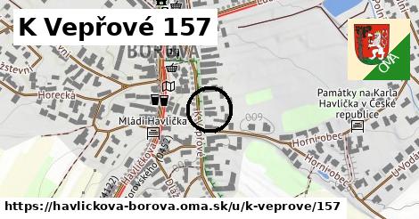 K Vepřové 157, Havlíčkova Borová