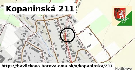 Kopaninská 211, Havlíčkova Borová