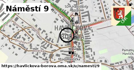 Náměstí 9, Havlíčkova Borová