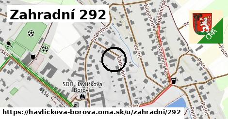 Zahradní 292, Havlíčkova Borová