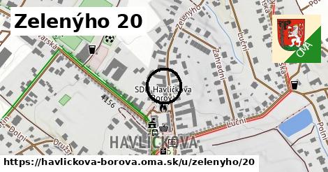 Zelenýho 20, Havlíčkova Borová