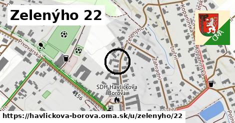 Zelenýho 22, Havlíčkova Borová