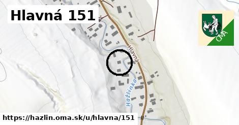 Hlavná 151, Hažlín