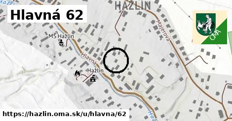 Hlavná 62, Hažlín