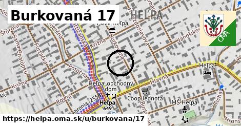 Burkovaná 17, Heľpa