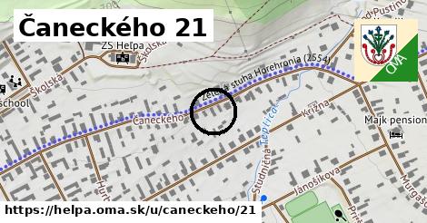 Čaneckého 21, Heľpa