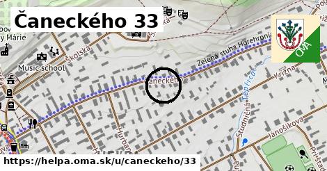 Čaneckého 33, Heľpa