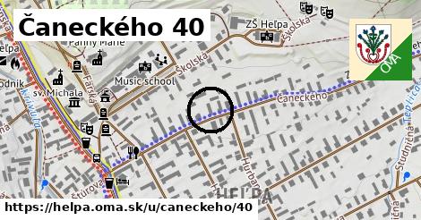 Čaneckého 40, Heľpa