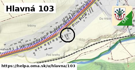 Hlavná 103, Heľpa