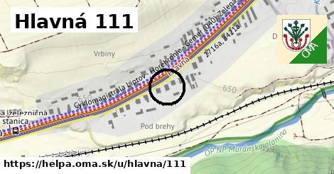 Hlavná 111, Heľpa
