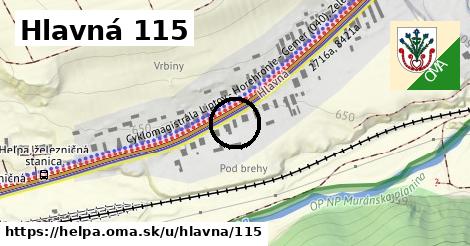 Hlavná 115, Heľpa