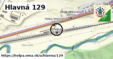 Hlavná 129, Heľpa