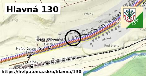 Hlavná 130, Heľpa