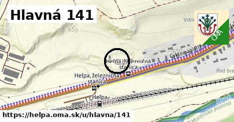 Hlavná 141, Heľpa