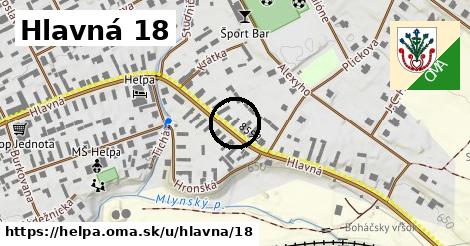 Hlavná 18, Heľpa