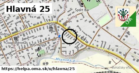 Hlavná 25, Heľpa