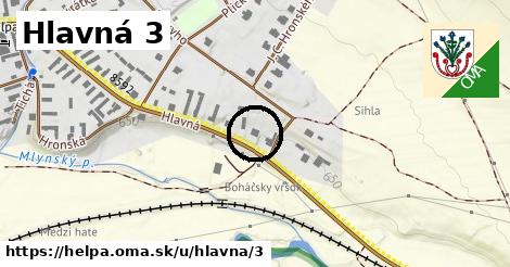 Hlavná 3, Heľpa