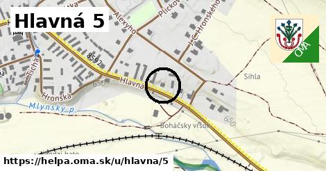 Hlavná 5, Heľpa