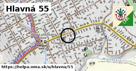 Hlavná 55, Heľpa