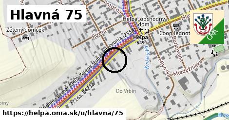 Hlavná 75, Heľpa