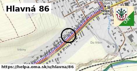 Hlavná 86, Heľpa
