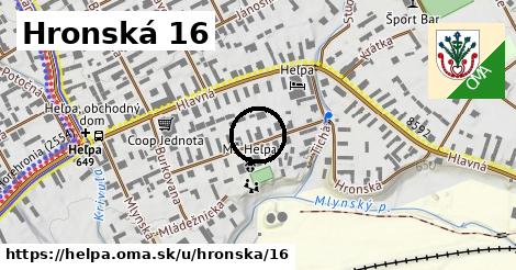 Hronská 16, Heľpa