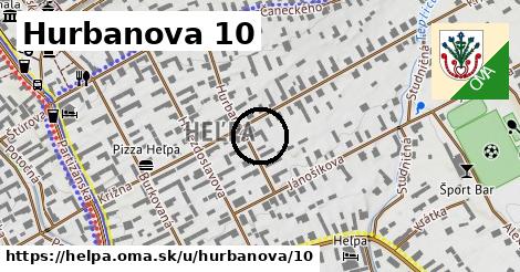 Hurbanova 10, Heľpa