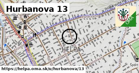Hurbanova 13, Heľpa