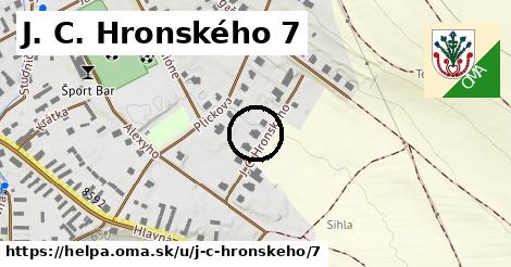 J. C. Hronského 7, Heľpa