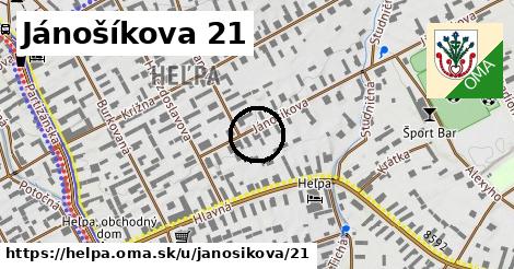 Jánošíkova 21, Heľpa