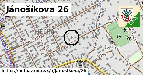 Jánošíkova 26, Heľpa