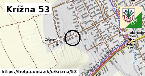 Krížna 53, Heľpa